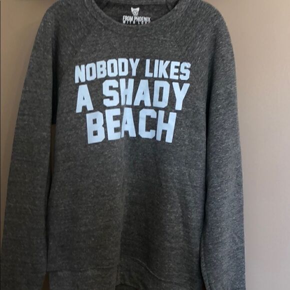 From Phoenix with Love ‘SHADY BEACH’ Sweatshirt - Picture 2 of 7